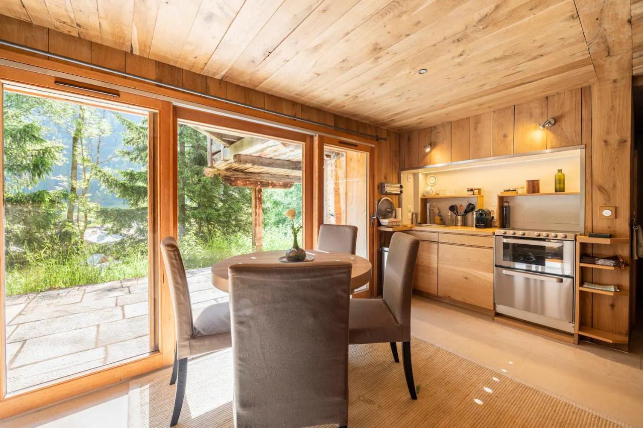 Chalet Ananda Avec Sauna, Baignoire Balneo Et Terrasse Chamonix Esterno foto